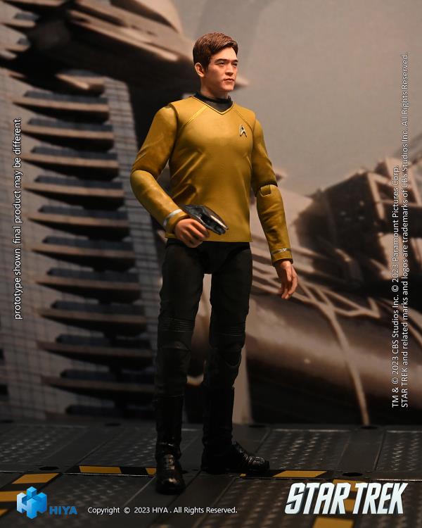 Star Trek (2009) Exquisite Mini Series Sulu 1:18 Scale PX Previews Exclusive Figure Gallery Image 6
