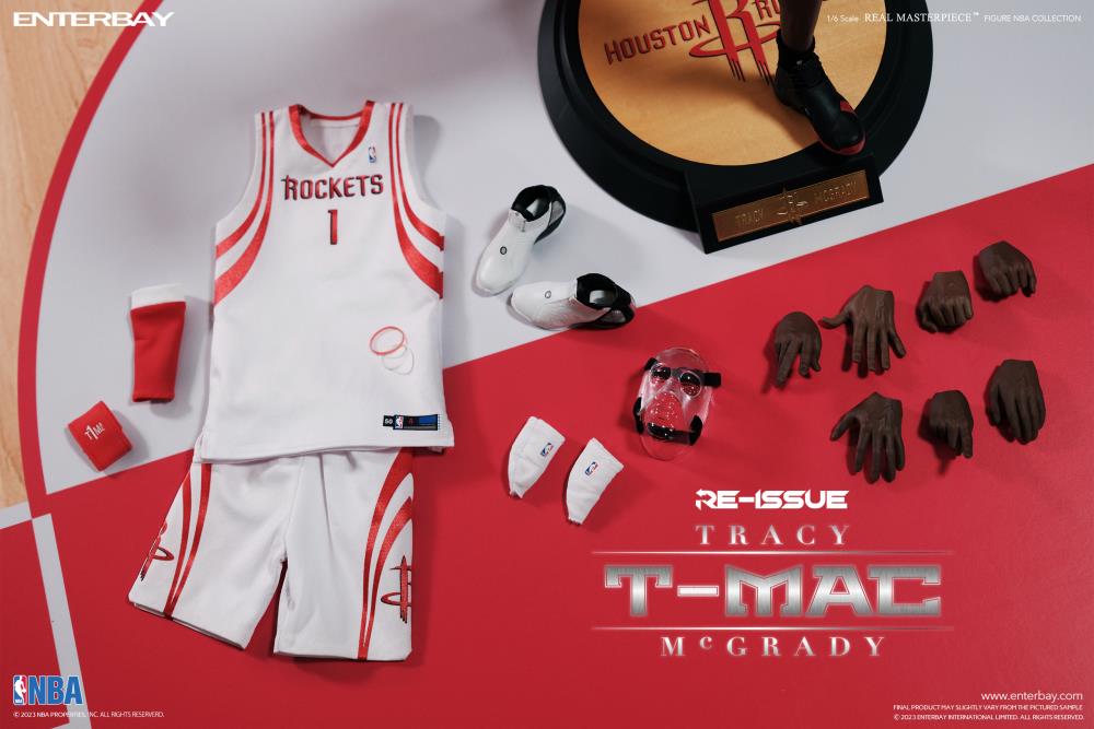 T-Mac　マクグレディ　フィギュア　40センチ　1/6 NBA nba x enterbay houston rockets tracy mcgrady real masterpiece 16