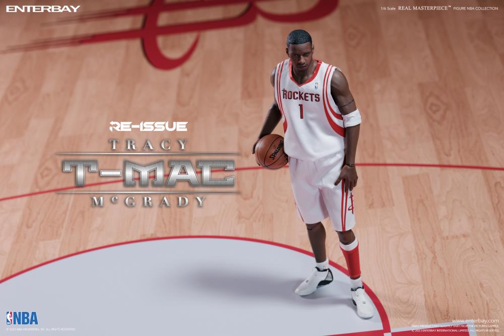 T-Mac　マクグレディ　フィギュア　40センチ　1/6 NBA nba x enterbay houston rockets tracy mcgrady real masterpiece 16
