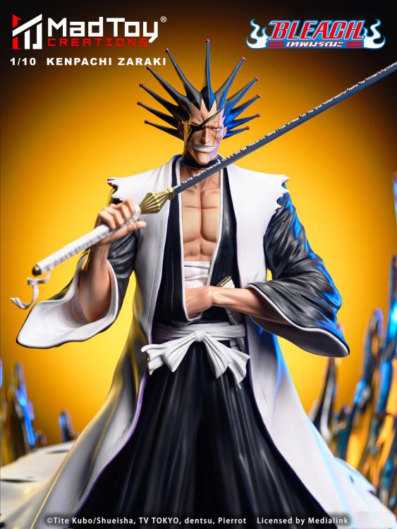 Bleach Kenpachi Zaraki 1/10 Art Scale Limited Edition Statue Gallery Image 7