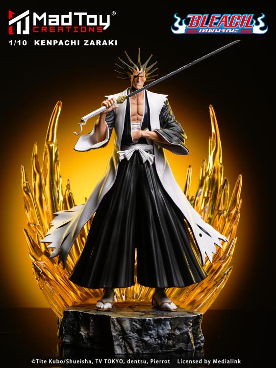Bleach Kenpachi Zaraki 1/10 Art Scale Limited Edition Statue Gallery Image 3