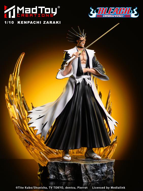 Bleach Kenpachi Zaraki 1/10 Art Scale Limited Edition Statue Gallery Image 4