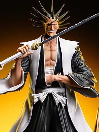 Bleach Kenpachi Zaraki 1/10 Art Scale Limited Edition Statue Gallery Image 2