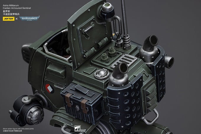Warhammer 40K Astra Militarum Cadian Armoured Sentinel 1/18 Scale Action Figure Gallery Image 21