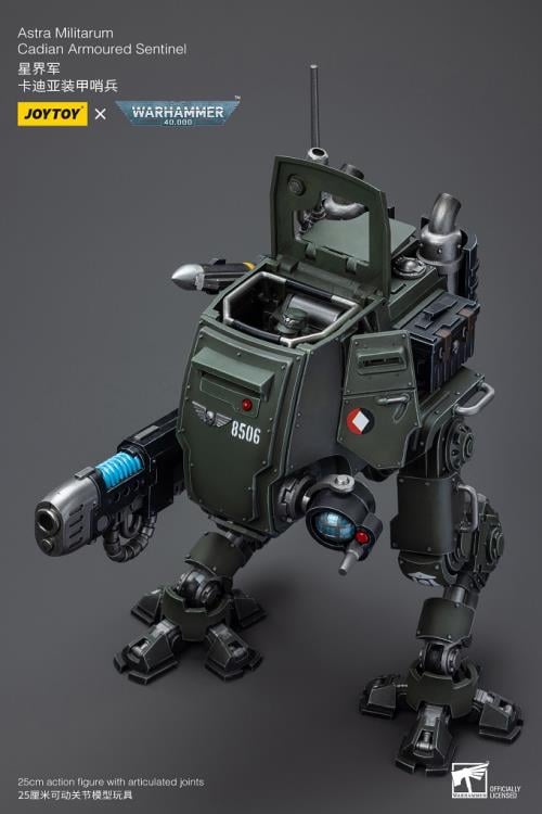 Warhammer 40K Astra Militarum Cadian Armoured Sentinel 1/18 Scale Action Figure Gallery Image 24