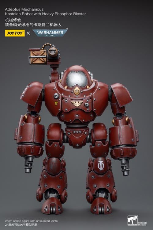Warhammer 40K Adeptus Mechanicus Kastelan Robot with Heavy Phosphor Blaster 1/18 Scale Action Figure Gallery Image 4