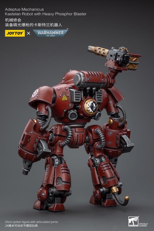 Warhammer 40K Adeptus Mechanicus Kastelan Robot with Heavy Phosphor Blaster 1/18 Scale Action Figure Gallery Image 9