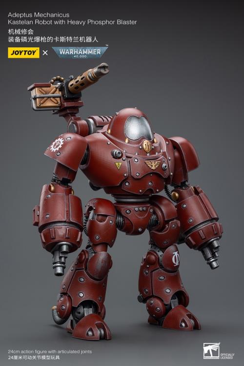 Warhammer 40K Adeptus Mechanicus Kastelan Robot with Heavy Phosphor Blaster 1/18 Scale Action Figure Gallery Image 6