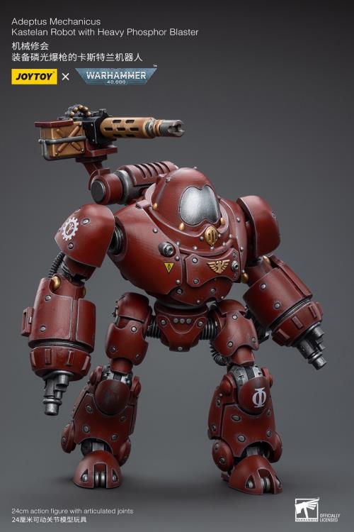 Warhammer 40K Adeptus Mechanicus Kastelan Robot with Heavy Phosphor Blaster 1/18 Scale Action Figure Gallery Image 5