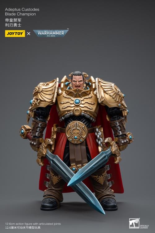 Warhammer 40K Adeptus Custodes Blade Champion 1/18 Scale Action Figure Gallery Image 6