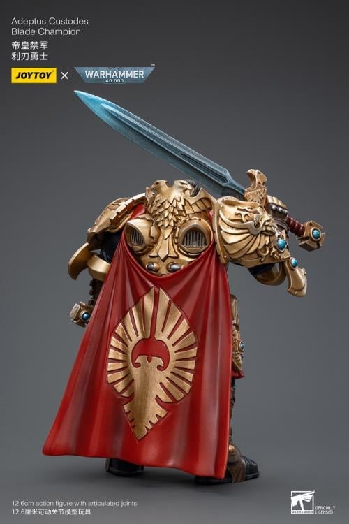 Warhammer 40K Adeptus Custodes Blade Champion 1/18 Scale Action Figure Gallery Image 12