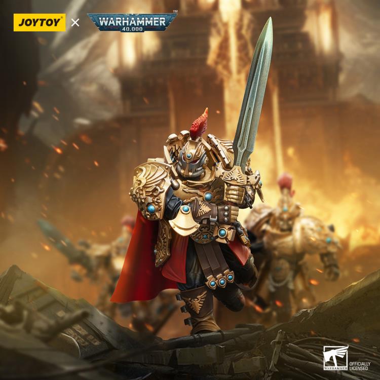 Warhammer 40K Adeptus Custodes Blade Champion 1/18 Scale Action Figure Gallery Image 3