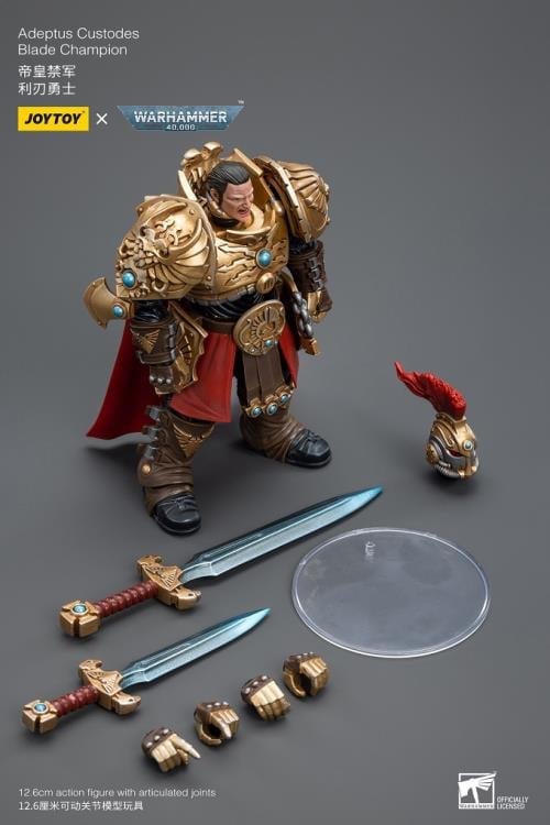 Warhammer 40K Adeptus Custodes Blade Champion 1/18 Scale Action Figure Gallery Image 13