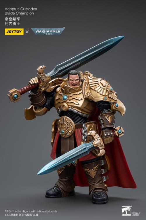 Warhammer 40K Adeptus Custodes Blade Champion 1/18 Scale Action Figure Gallery Image 5