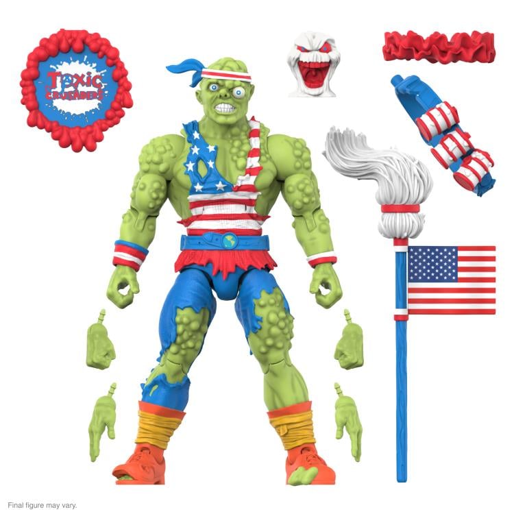 Toxic Crusaders ULTIMATES! Toxie (Vintage Toy America) Action Figure Gallery Image 7