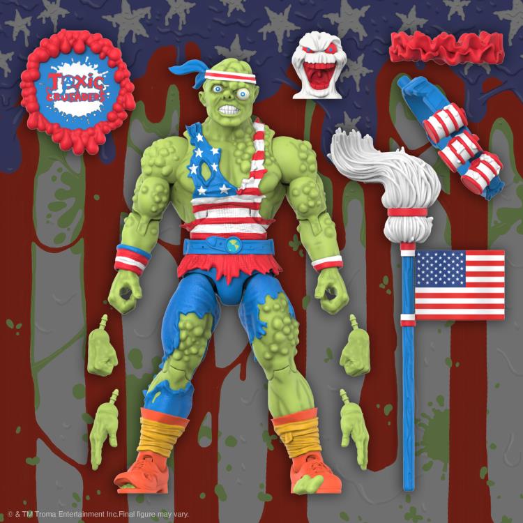 Toxic Crusaders ULTIMATES! Toxie (Vintage Toy America) Action Figure Gallery Image 5