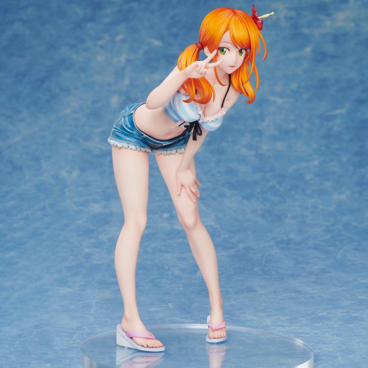 The Cafe Terrace and Its Goddesses Riho Tsukishima (Beach Outfit Ver.) Figure Gallery Image 3