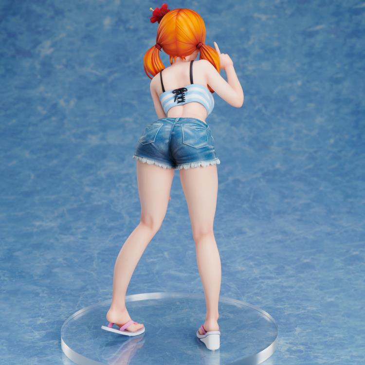 The Cafe Terrace and Its Goddesses Riho Tsukishima (Beach Outfit Ver.) Figure Gallery Image 8