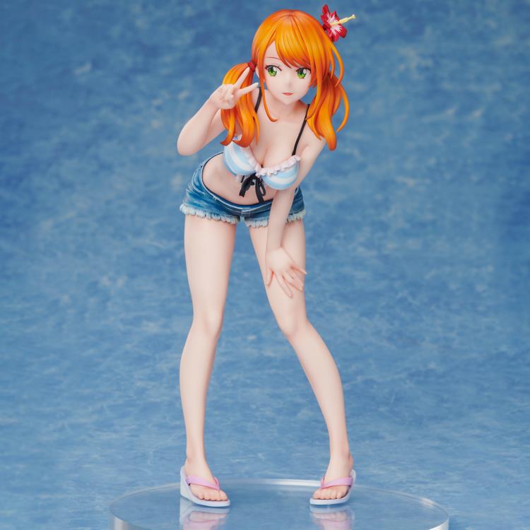 The Cafe Terrace and Its Goddesses Riho Tsukishima (Beach Outfit Ver.) Figure Gallery Image 4