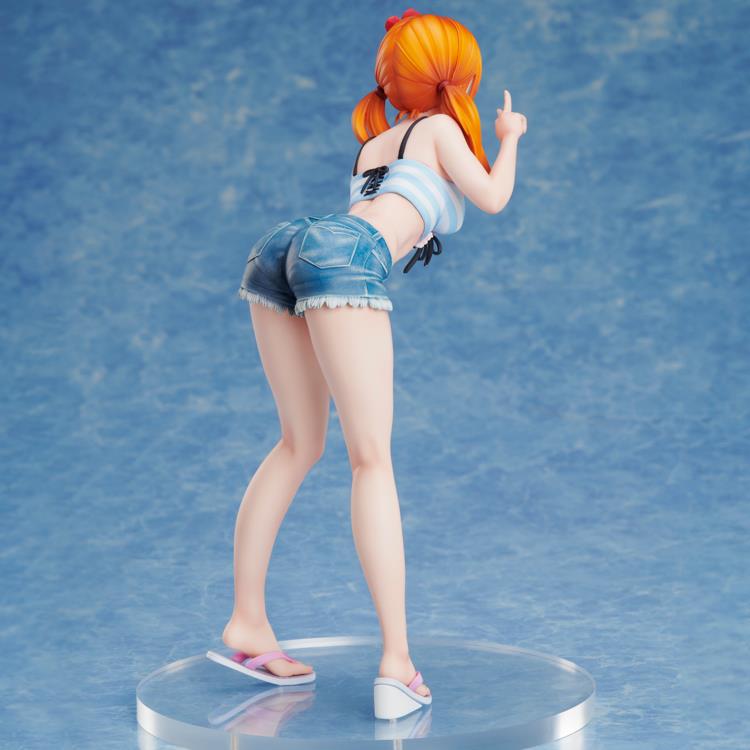 The Cafe Terrace and Its Goddesses Riho Tsukishima (Beach Outfit Ver.) Figure Gallery Image 9