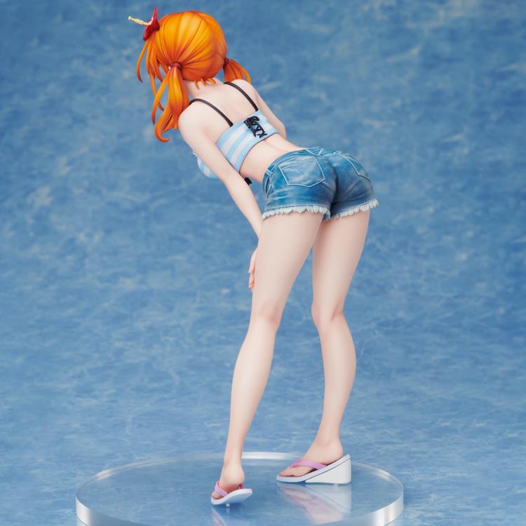 The Cafe Terrace and Its Goddesses Riho Tsukishima (Beach Outfit Ver.) Figure Gallery Image 7