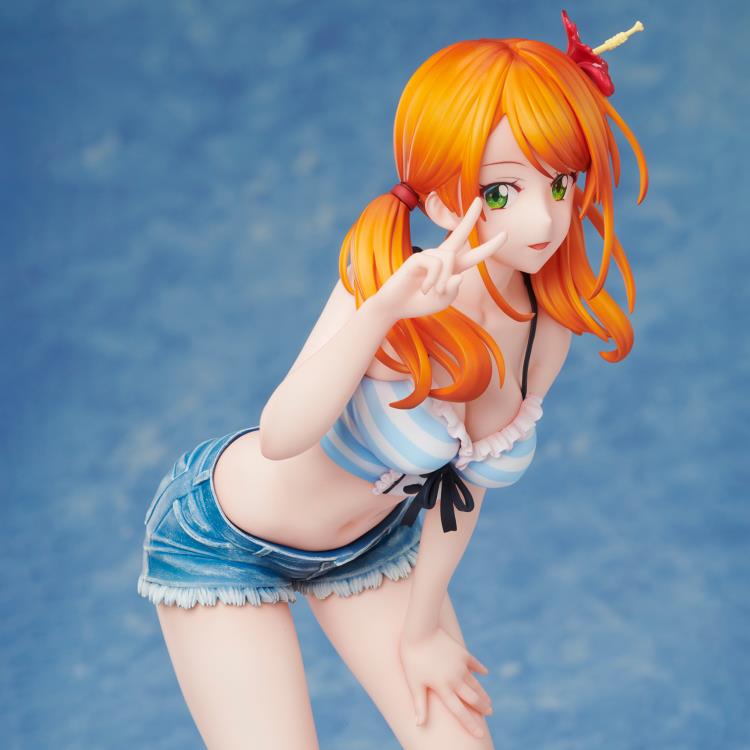 The Cafe Terrace and Its Goddesses Riho Tsukishima (Beach Outfit Ver.) Figure Gallery Image 11