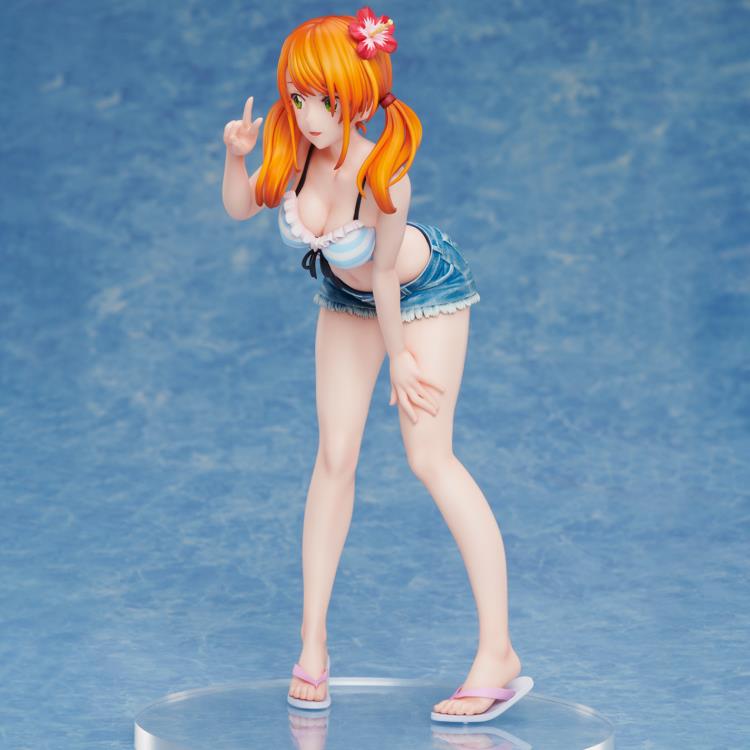 The Cafe Terrace and Its Goddesses Riho Tsukishima (Beach Outfit Ver.) Figure Gallery Image 5