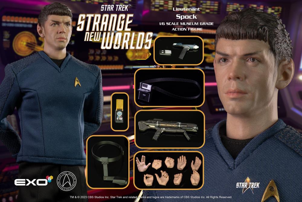 Star Trek: Strange New Worlds Lieutenant Spock 1/6 Scale Figure Gallery Image 10