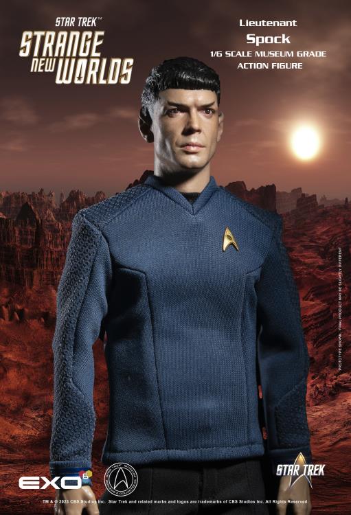 Star Trek: Strange New Worlds Lieutenant Spock 1/6 Scale Figure Gallery Image 4