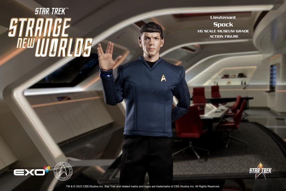 Star Trek: Strange New Worlds Lieutenant Spock 1/6 Scale Figure Gallery Image 3