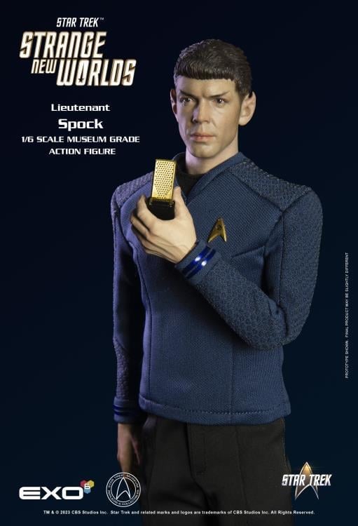 Star Trek: Strange New Worlds Lieutenant Spock 1/6 Scale Figure Gallery Image 8