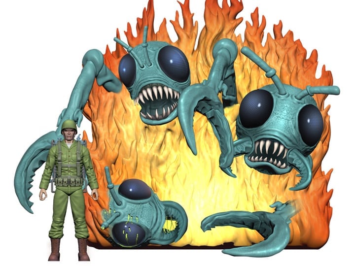 Mars Attacks The Flame Throwers (Card #35) Deluxe Set Gallery Image 1
