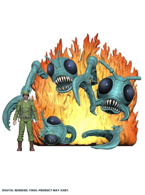 Mars Attacks The Flame Throwers (Card #35) Deluxe Set