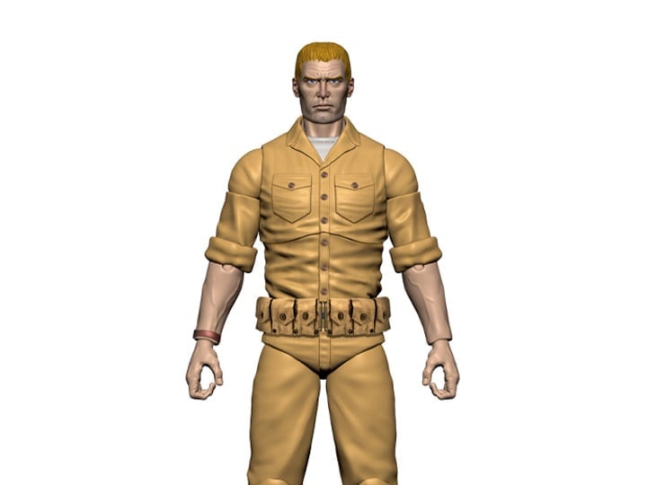 Mars Attacks Capturing a Martian (Card #25) Human Soldier Action Figure Gallery Image 1