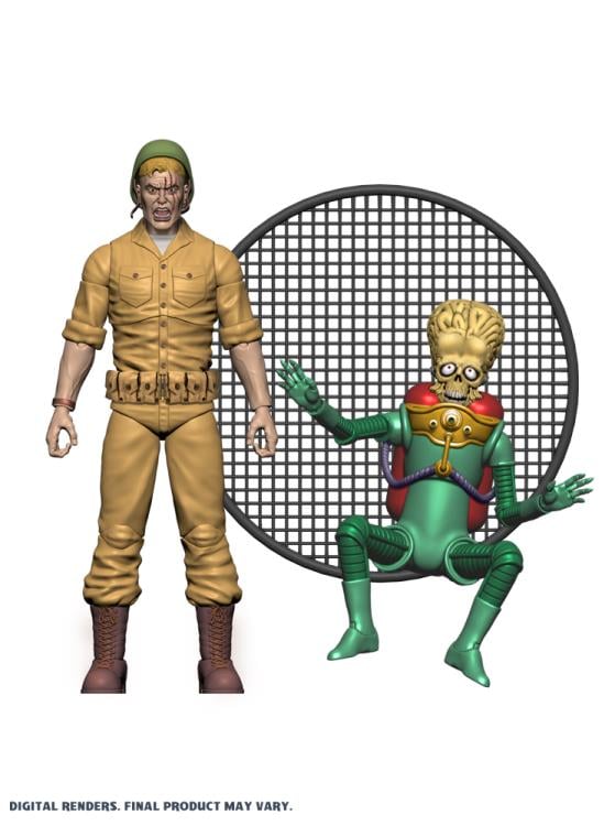 Mars Attacks Capturing a Martian (Card #25) Deluxe Set Gallery Image 3