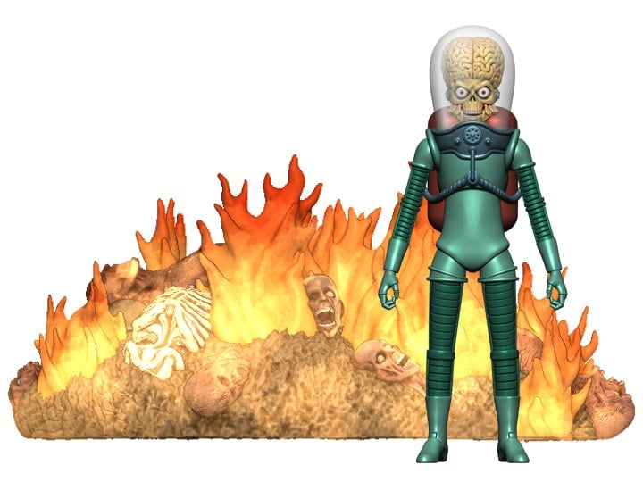 Mars Attacks Destroy the City (Card #11) Deluxe Set Gallery Image 1