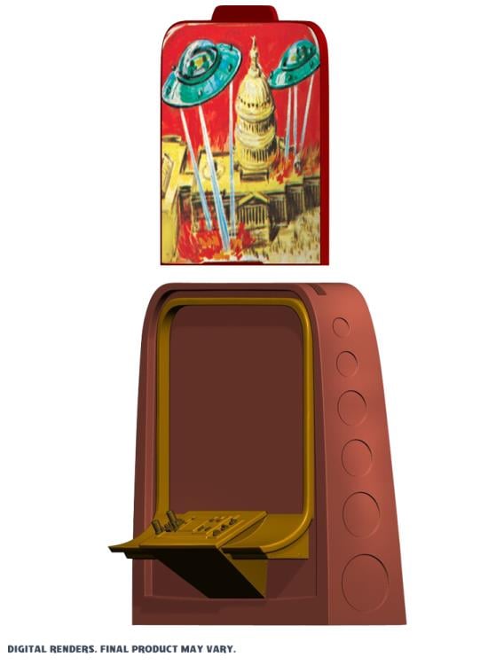 Mars Attacks Watching From Mars (Card #13) Deluxe Set Gallery Image 4