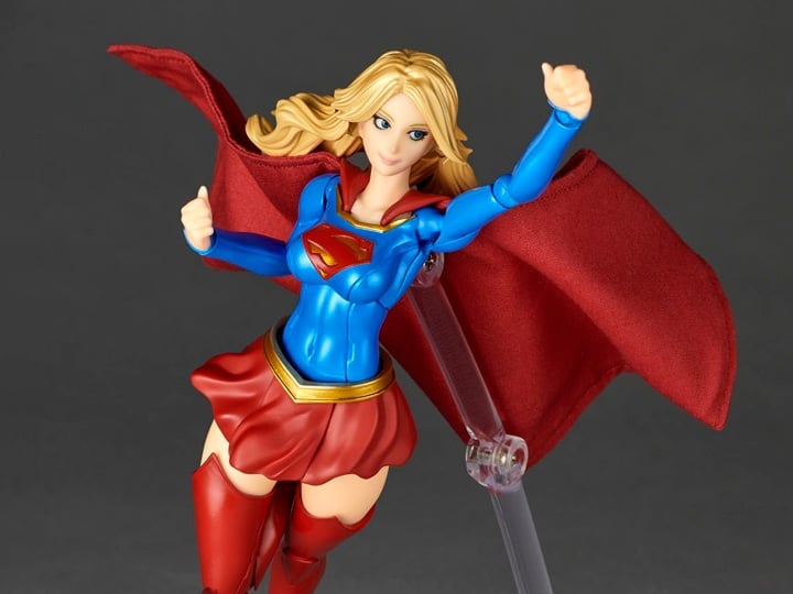 DC Comics Amazing Yamaguchi Revoltech NR032 Supergirl Action Figure Gallery Image 1