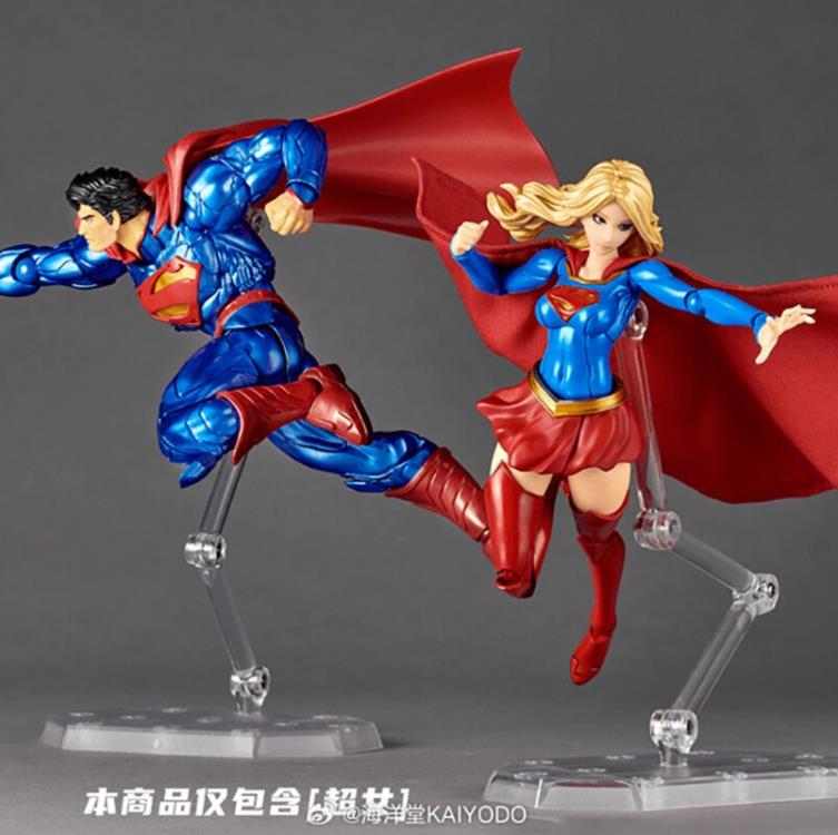 DC Comics Amazing Yamaguchi Revoltech NR032 Supergirl Action Figure Gallery Image 11