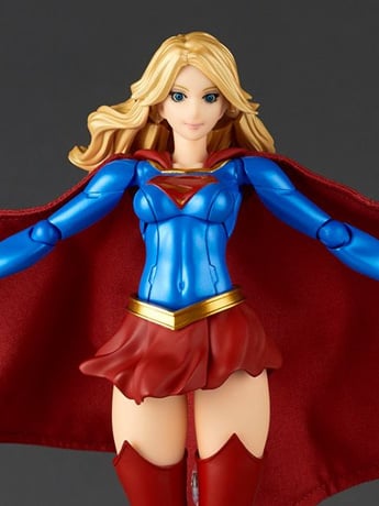 DC Comics Amazing Yamaguchi Revoltech NR032 Supergirl Action Figure Gallery Image 2