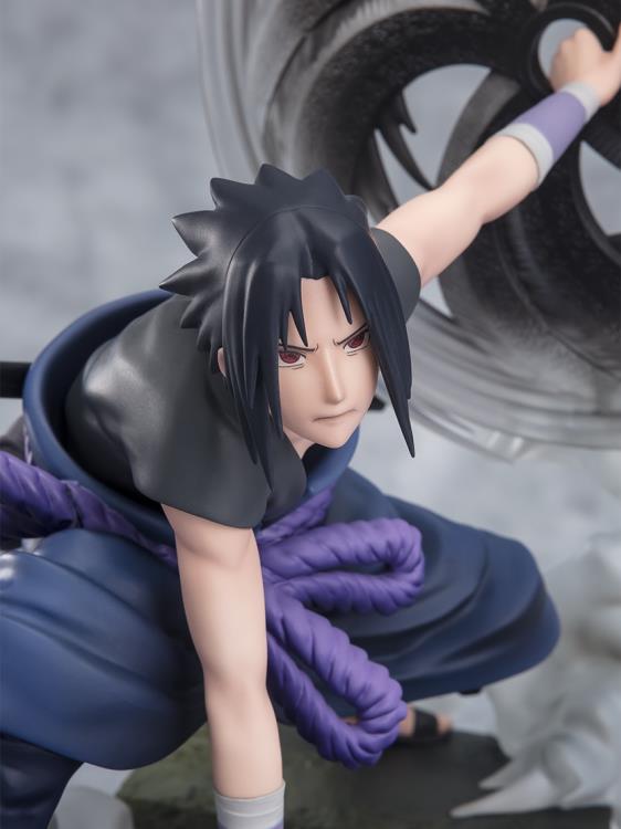 Naruto: Shippuden FiguartsZERO Extra Battle Sasuke Uchiha (The Light & Dark of the Mangekyo Sharingan) Gallery Image 6