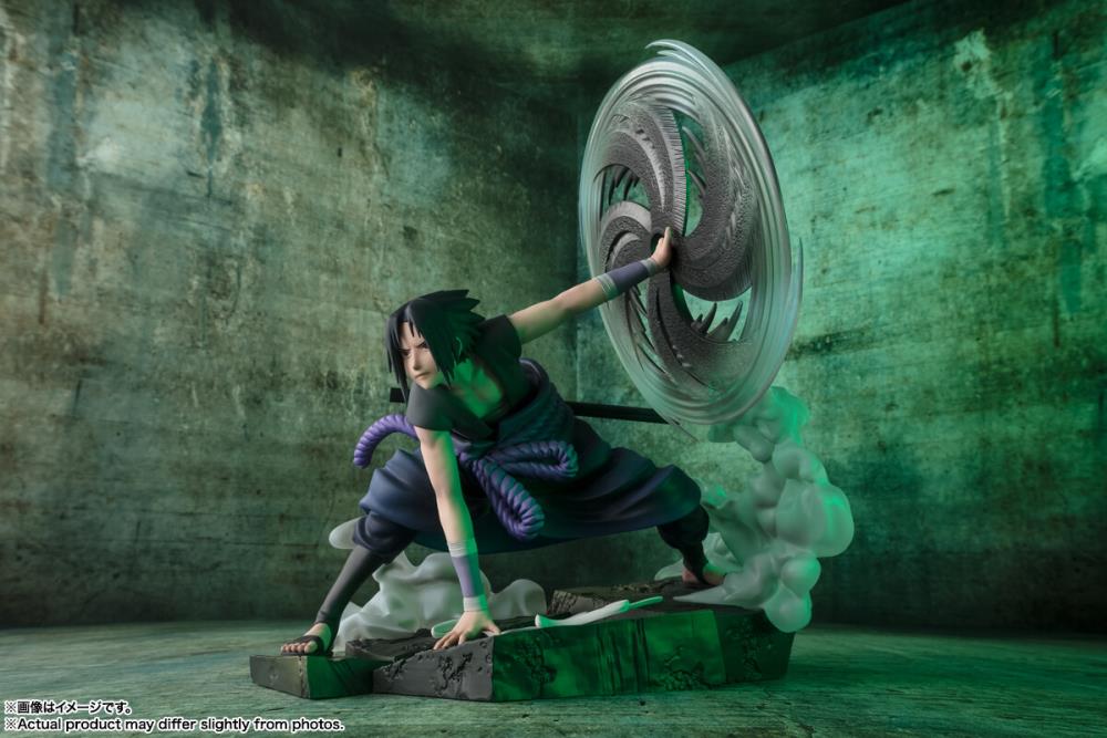 Naruto: Shippuden FiguartsZERO Extra Battle Sasuke Uchiha (The Light & Dark of the Mangekyo Sharingan) Gallery Image 8
