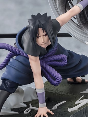 Naruto: Shippuden FiguartsZERO Extra Battle Sasuke Uchiha (The Light & Dark of the Mangekyo Sharingan) Gallery Image 2