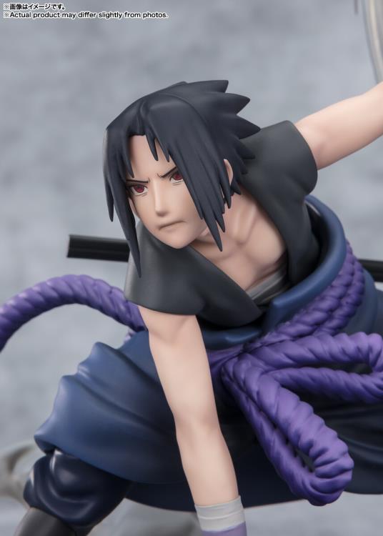 Naruto: Shippuden FiguartsZERO Extra Battle Sasuke Uchiha (The Light & Dark of the Mangekyo Sharingan) Gallery Image 7