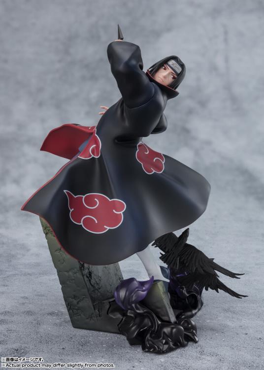 Naruto: Shippuden FiguartsZERO Extra Battle Itachi Uchiha (The Light & Dark of the Mangekyo Sharingan) Gallery Image 4