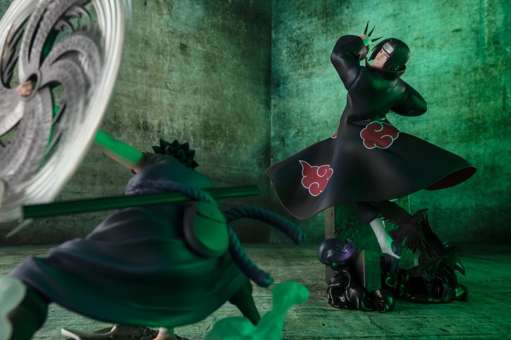 Naruto: Shippuden FiguartsZERO Extra Battle Itachi Uchiha (The Light & Dark of the Mangekyo Sharingan) Gallery Image 9