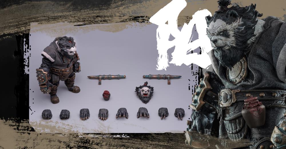 FuRay Planet Panda Brothers 1/12 Scale Figure Two-Pack (With Bonus) Gallery Image 24