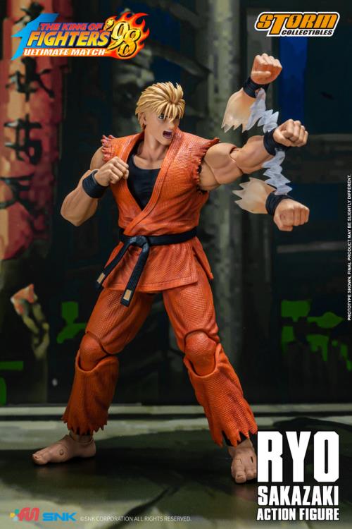 The King of Fighters 98: Ultimate Match Ryo Sakazaki 1/12 Scale BBTS Exclusive Action Figure Gallery Image 23