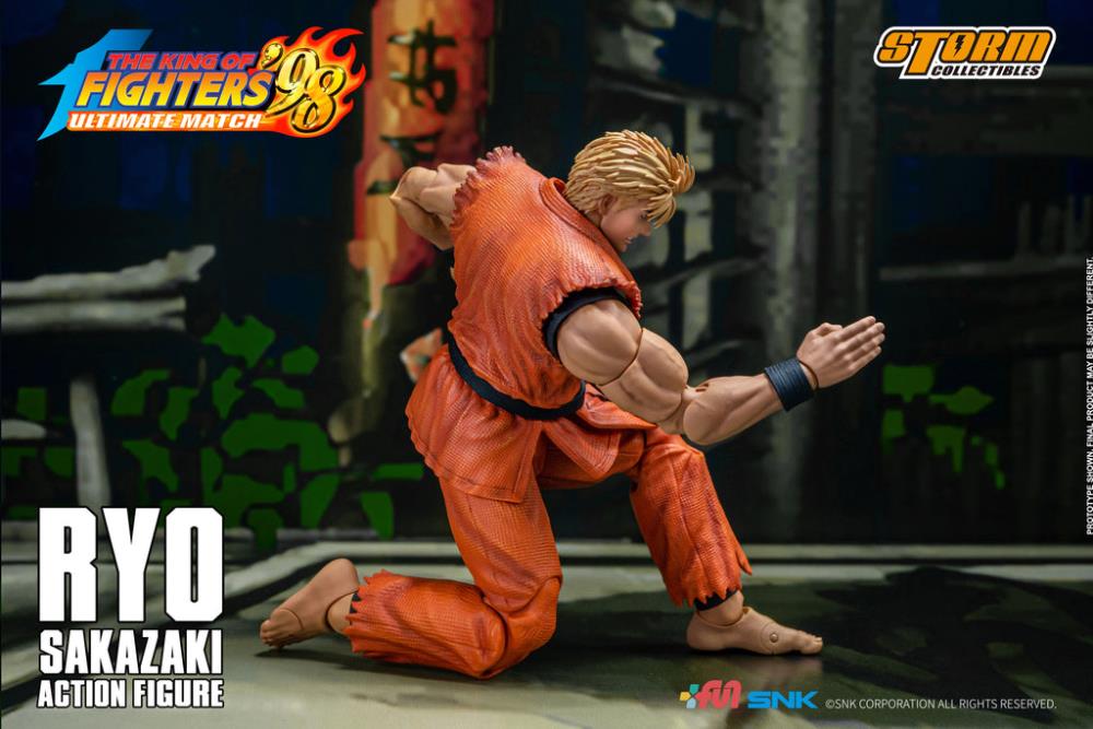 The King of Fighters 98: Ultimate Match Ryo Sakazaki 1/12 Scale BBTS Exclusive Action Figure Gallery Image 15