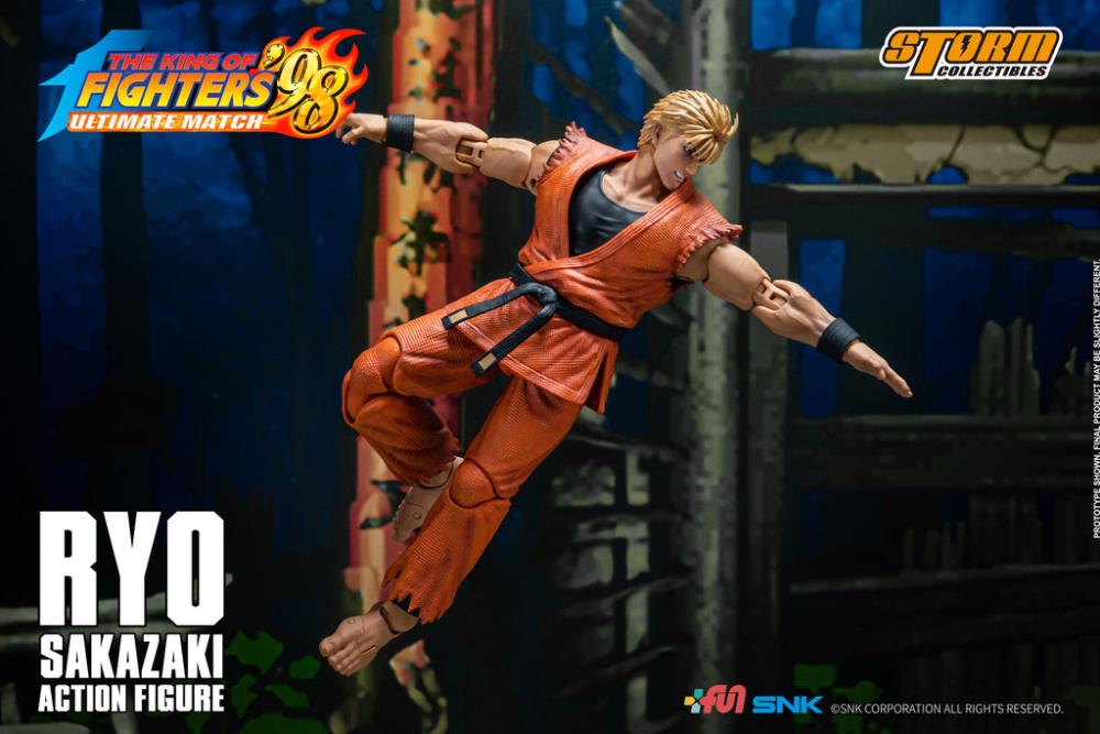 The King of Fighters 98: Ultimate Match Ryo Sakazaki 1/12 Scale BBTS Exclusive Action Figure Gallery Image 14
